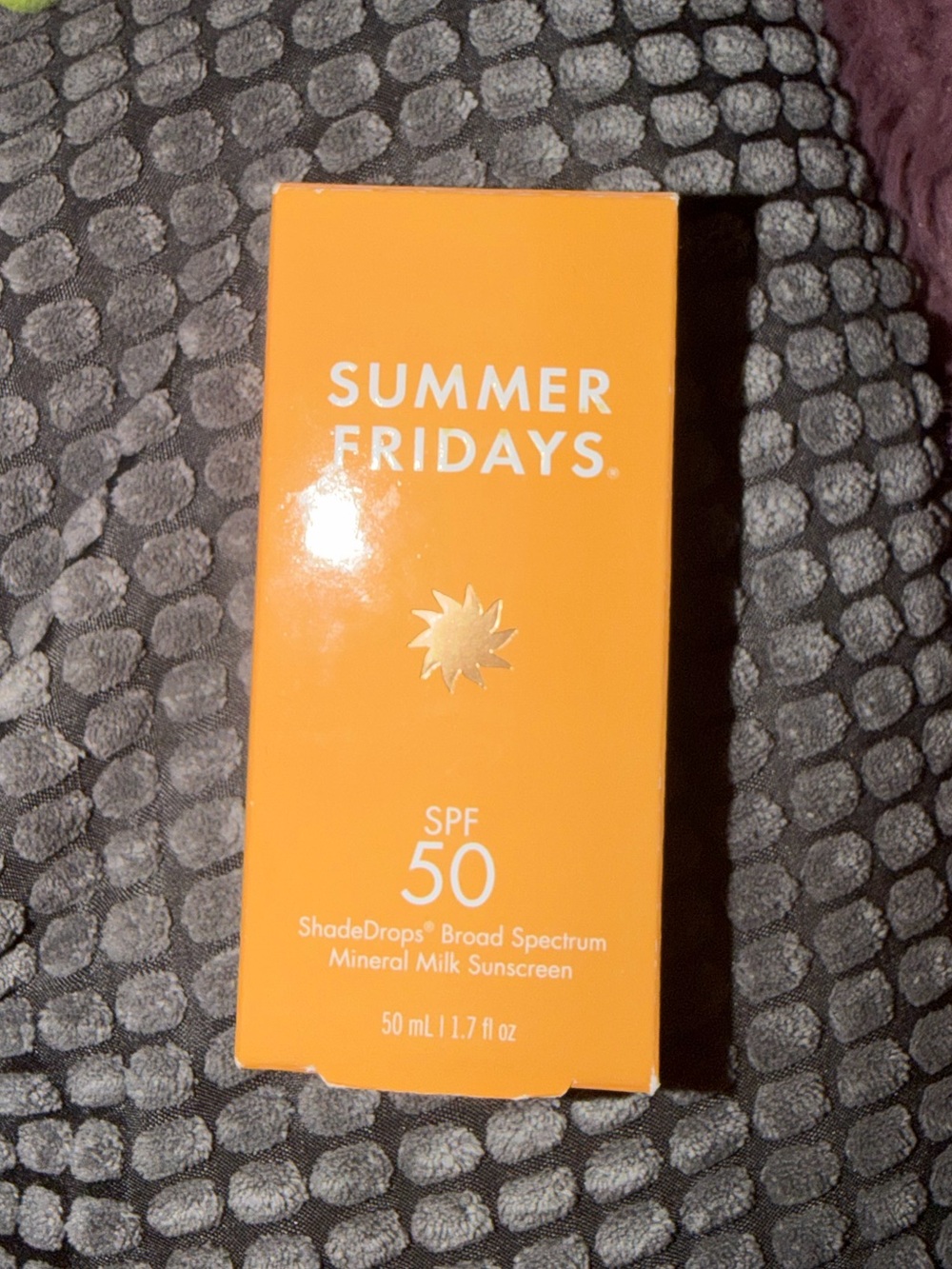 Brand new Summer Fridays Broad Spectrum SPF 50 Mineral Milk Sunscreen